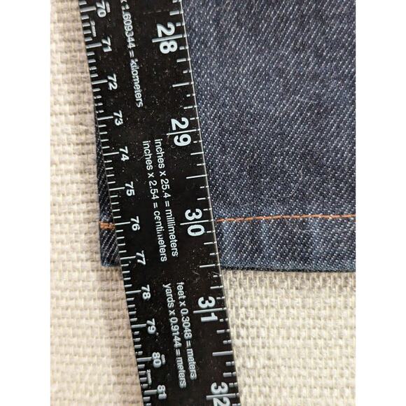 Calvin Klein Blue Jeans Size 8 Straight Leg Stretch -0125G200 - Picture 5 of 7